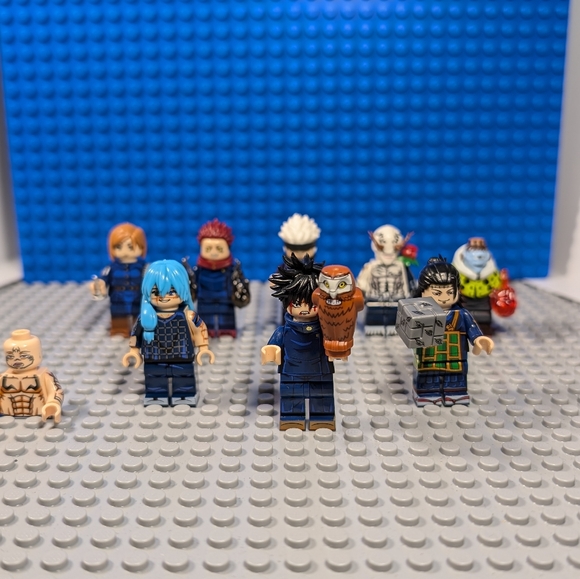 8 Minifigures- Jujutsu Kaisen Anime Building Block Toy Collectible Action Figure - Picture 8 of 8